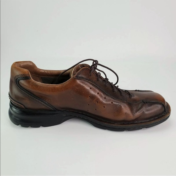 Clark\'s Mens 10.5 M  Shoe Oxford Brown Leather main image 4